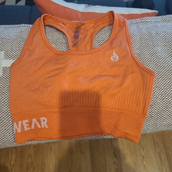 Orange Ryderwear Sports Bra - Picture 1 of 1
